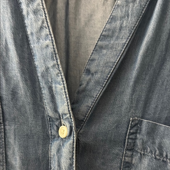 Old Navy Women's Blue Romper - Picture 3 of 4